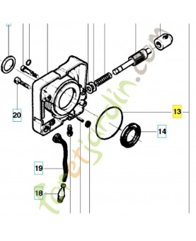 joint torique Husqvarna ref. 740422400 Remplace référence 505275037