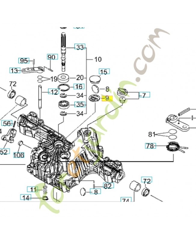 PORTE AIMANT 502452001