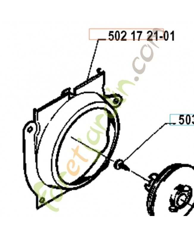 Conduit d'air 502172101