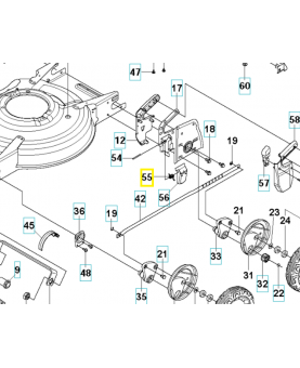 Ressort 505130901. Pièce de rechange Husqvarna