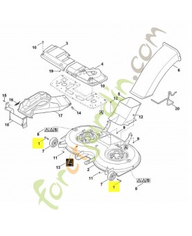 Boulon de roue 6170-763-3100