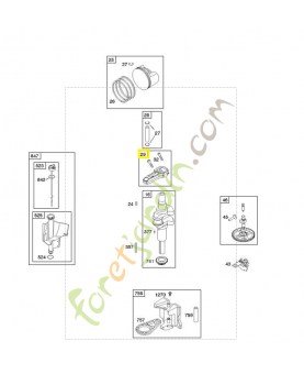791633 Bielle Briggs & Stratton 0003-000-1924