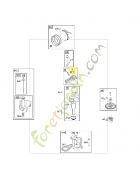 791118 Boulon de bielle Briggs & Stratton