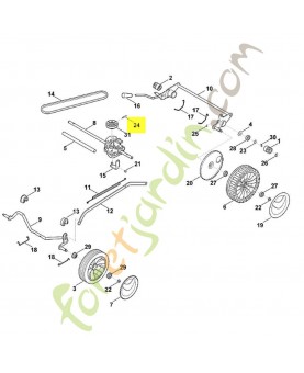 Goupille elastique 5x26