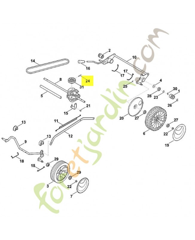 Goupille elastique 5x26