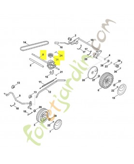 Boitier transmission mb 248t 6350-640-0100- Pièce de détachée Sithl