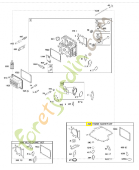 796181 Jeu de joints moteur 0003-000-2288