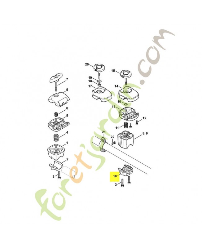 Monture de serrage Monture de serrage