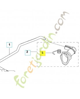 Ressort de contact 501485601 husqvarna
