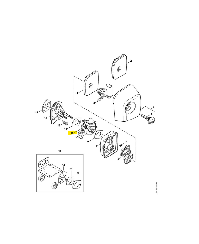 Carburateur c1m-s 201