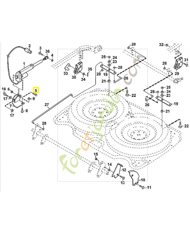 Vis six pans m8x40 9008-318-1900. Pièce de rechange Sithl / Vickin Vis six pans m8x40 9008-318-1900. Pièce de rechange Sithl / Vickin
