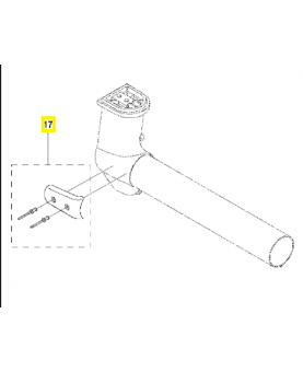 Protection d'usure 586202701. Pièce de rechange Husqvarna