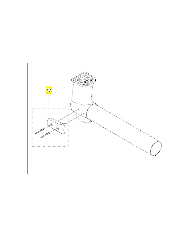 Protection d'usure 586202701. Pièce de rechange Husqvarna