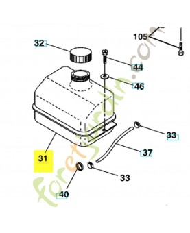 Réservoir de carburant 532184900