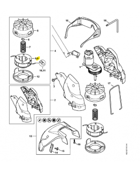 Cartouche fil FSE 4008-710-4300. Pièce de rechange Sithl