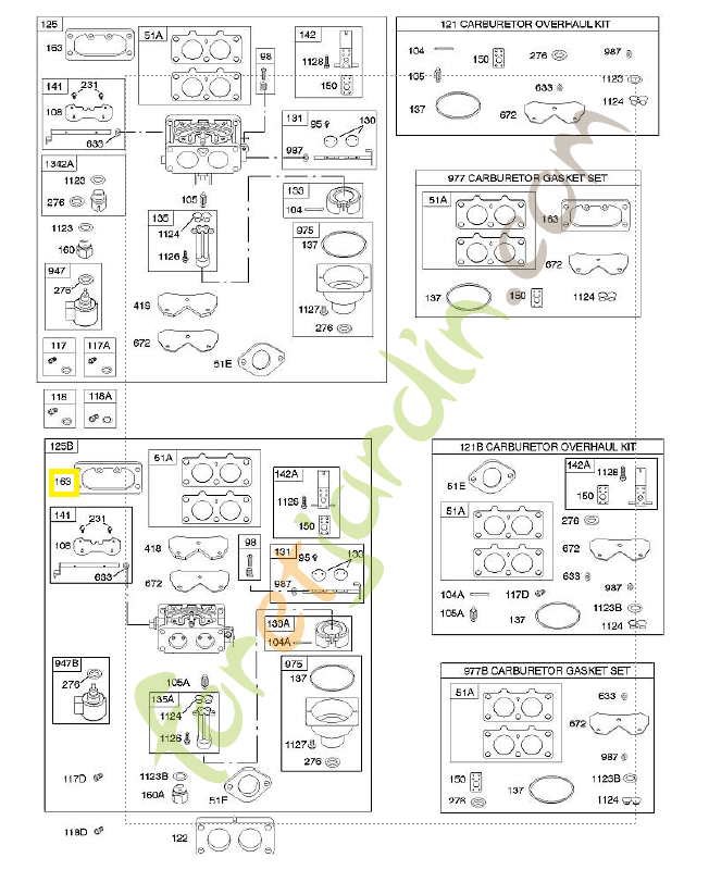691001 Joint filtre a air 0003-000-0646