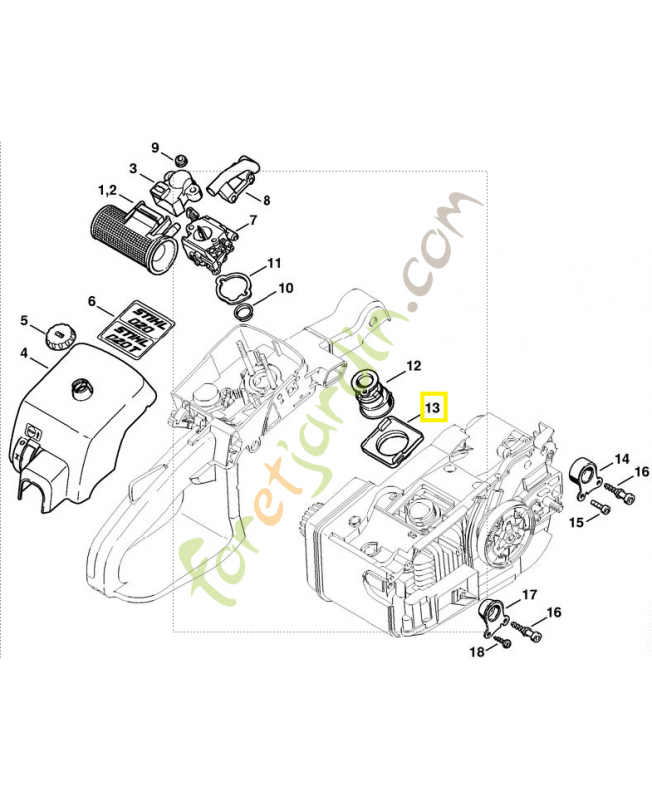 Plaque de support 1129-141-3300. Pièce de rechange Sithl / Vicking Plaque de support 1129-141-3300. Pièce de rechange Sithl / Vicking