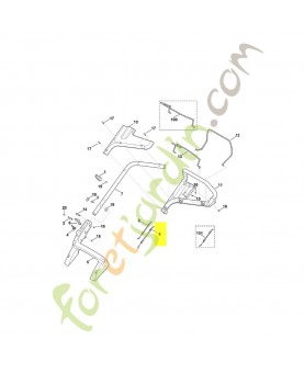 Cable Stihl ref. 6358-700-7531