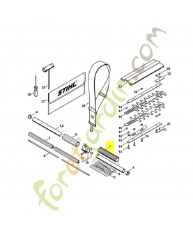 Gaine poignee 270 mm
