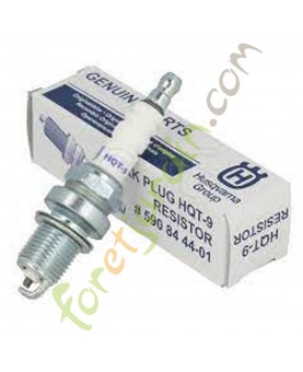 Bougie d'allumage HQT9 husqvarna ref. 590844401 en stock