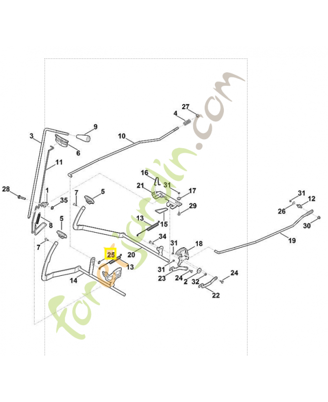 Anneau de serrage 10x2 9991-003-0550. Pièce détachée Stihl / Vicking Anneau de serrage 10x2 9991-003-0550. Pièce détachée Stihl / Vicking