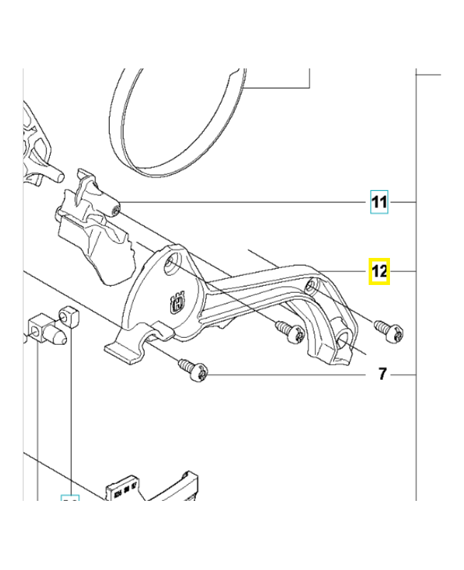 Carter 505199703. Pièce détachée Husqvarna