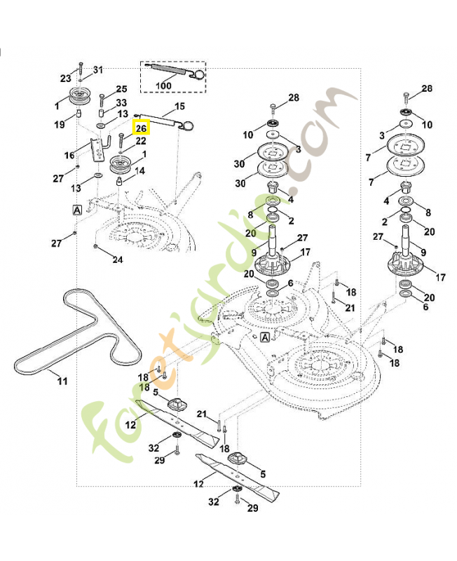 Vis a six pans 9008-319-2480. Pièce de rechange Sithl / Vicking Vis a six pans 9008-319-2480. Pièce de rechange Sithl / Vicking