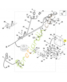 Rondelle 5,3 9291-020-0120. Pièce de rechange Sithl / Vicking