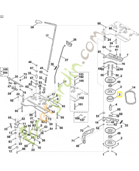 Anneau d’écartement 6170-162-2600. Pièce de rechange Sithl / Vicking