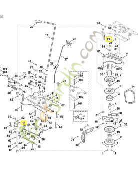 Boulon 6170-162-5200. Pièce de rechange Sithl / Vicking