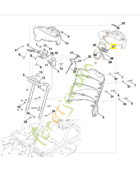 Unité d'affichage 6170-400-0100. Pièce de rechange Sithl / Vicking