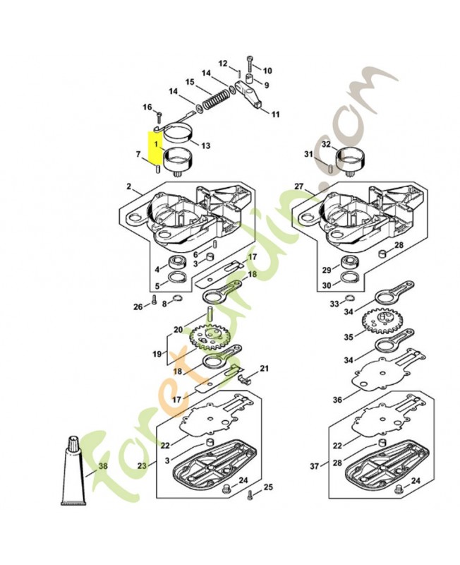 Cloche embrayage 10 dts 4226-160-2901