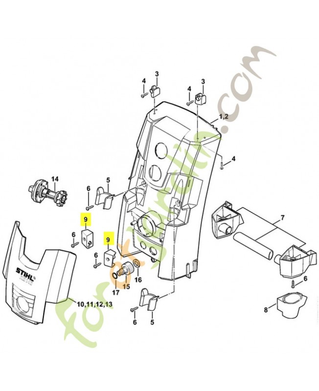 Glissiere de guidage 4768-798-1900