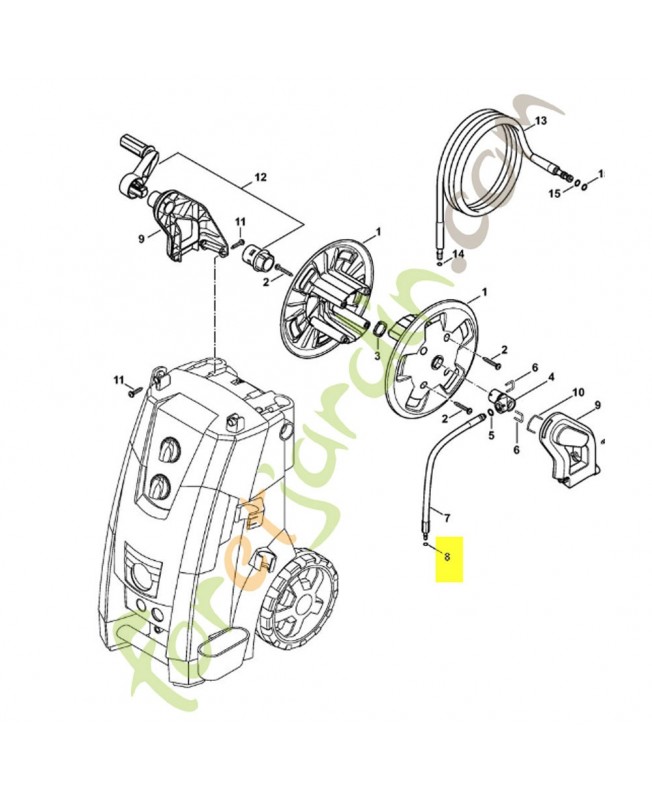 Joint torique 5,28x1,78 9645-948-7460