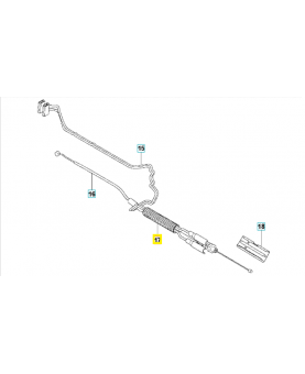 Tube 521524401. Pièce de rechange Husqvarna