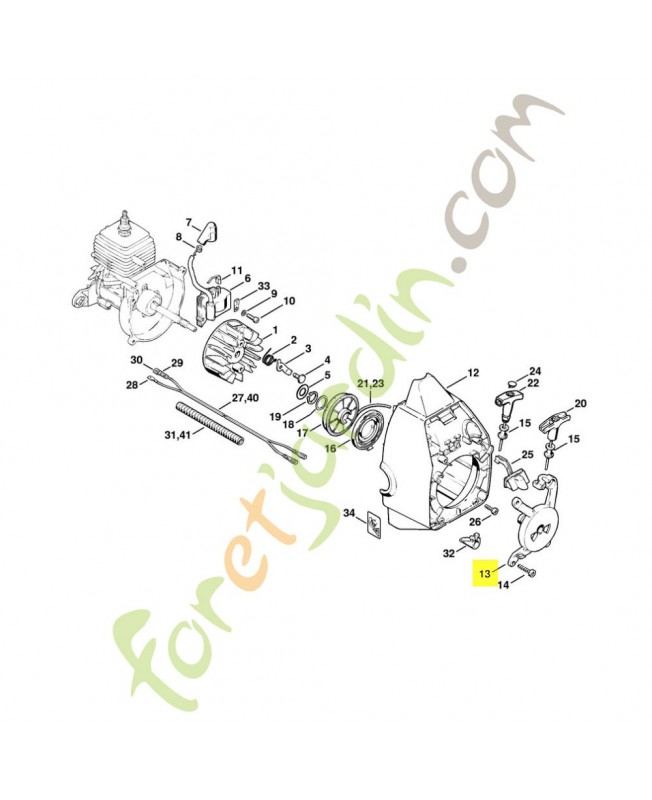 Carter lanceur 4130-195-0700 Carter lanceur 4130-195-0700
