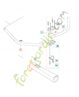 Poignée gauche 528817501