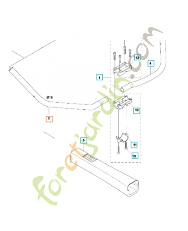 Poignée gauche 528817501