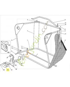 Capuchon 6125-432-0605. Pièce de rechange Sithl / Vickin