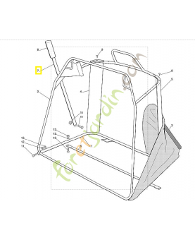 Tube 6125-703-9100. Pièce de rechange Sithl / Vicking
