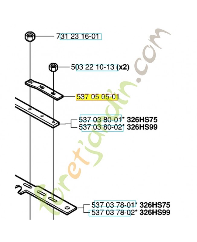 Support référence 537050501