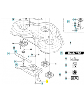 BOUCHON Bouchon. Pièce de rechange Husqvarna