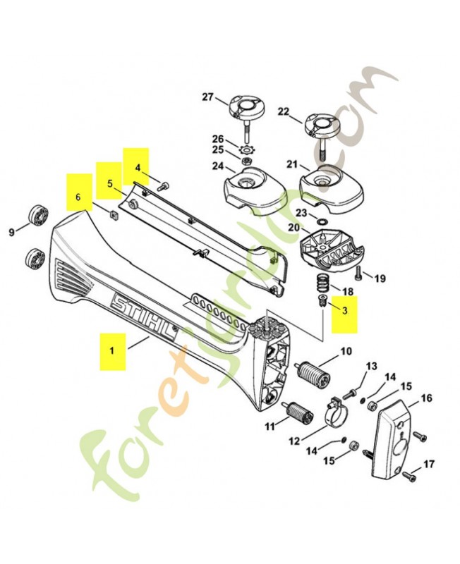 Carter av 4147-790-0903 stihl