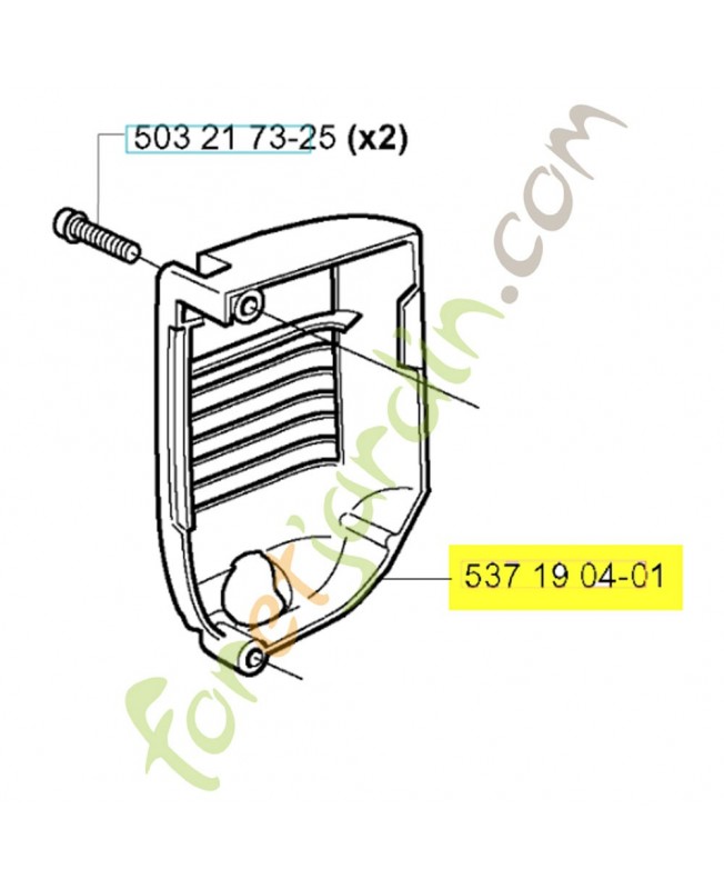carter de silencieux 537190401