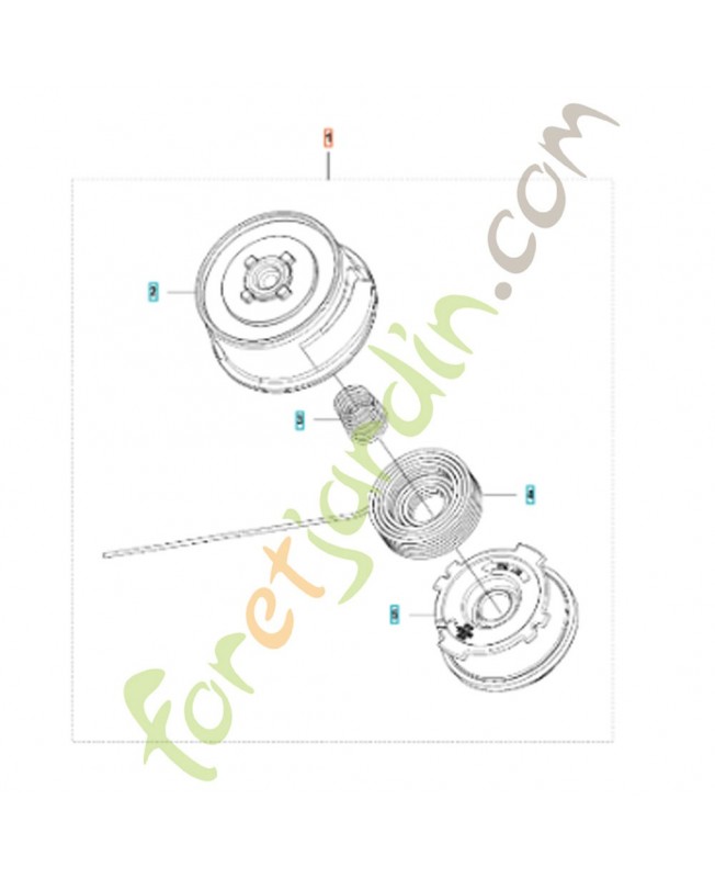 Ensemble de coupe de tête référence 585347901