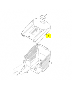 Partie superieure du bac