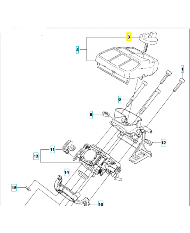 vis 537213209. Pièce de rechange Husqvarna