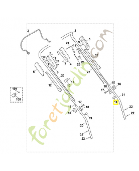 Collier 6100-703-3100. Pièce de rechange Sithl / Vicking