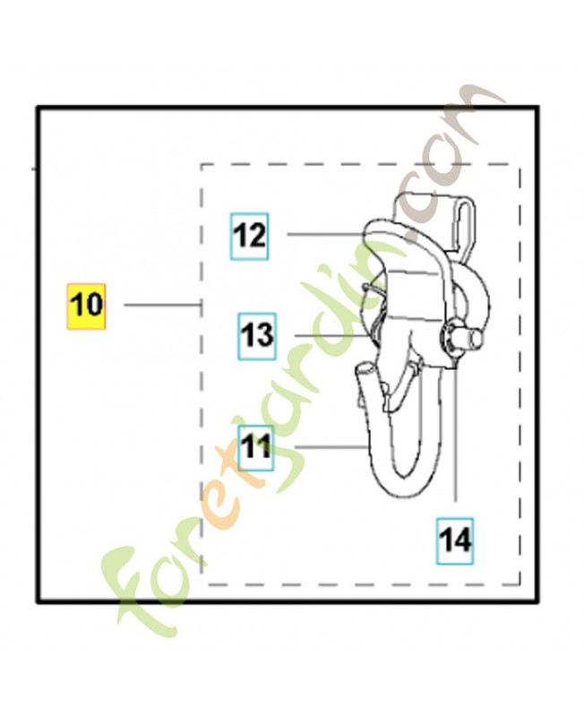 CROCHET DE SUSPENSION référence 544960702