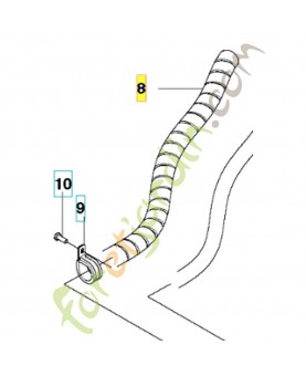 Protection de tuyau référence 544026607